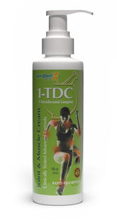 1-TDC crème-relief articulations, soulagement rapide autour de la bouteille.