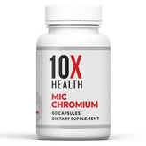 10X Health System Chromium MIC - bouteille pratique pour votre routine.