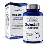 1MD Nutrition CholestMD – Bouteille avec extrait-feuille-olivier, utilisation quotidienne pratique.