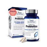Bouteille 1MD Nutrition Complete Probiotics Platinum pour le soutien digestif quotidien