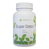 4Life Super Detox – bouteille et étiquette, soutien potentiel à la fonction hépatique