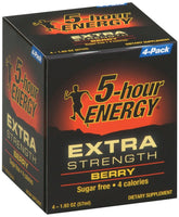 5-hour ENERGY Forte – Bouteille-shot Baie, énergie rapide sans sucre pour les journées chargées