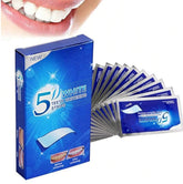 Bandes 5D blanchiment dents, application simple à domicile