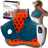 AASSOO coussin chauffant graphène pour nuque et épaules, chaleur ciblée et réconfort.
