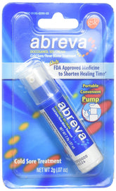 Abreva Pompe: traitement bouton de fièvre rapide et discret sur la peau