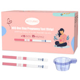 ACCUBIO ensemble de tests hCG et gobelets d'urine, pratique et hygiénique.