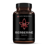 ACEWORKZ Berberine – bouteille du flacon pour le soutien métabolique potentiel.