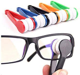 A-cool nettoyeur-lunettes mini, brosse microfibre portable pour un nettoyage rapide