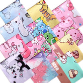 ADBGV chiffon microfibre dessin animé pour lunettes, nettoie sans rayures et traces.
