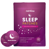 Patches Adellina Sommeil Extra Fort appliqués sur la peau pour un endormissement facilité