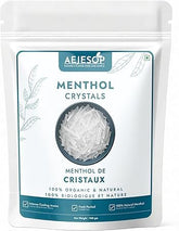 Cristaux de menthol AEJESOP Mentha Arvensis pour diffusion aromatique.