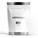Aeternum UA poudre d’Urolithine A dans un pot, pure et sans additifs.
