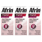Afrin Original - pompe nasale en bouteille de 30 ml pour soulager rapidement la congestion.