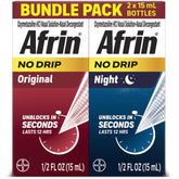 Afrin sans goutte Original — bouteille, soulagement rapide de la congestion nasale.