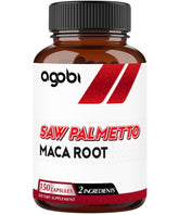 Bouteille Agobi Saw Palmetto extrait pour usage quotidien potentiel.