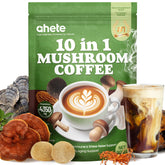 Ahete café-champignons 10-en-1: arôme riche et concentration naturelle.