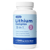 AiVital Lithium Orotate 5mg : bouteille pour équilibre quotidien possible