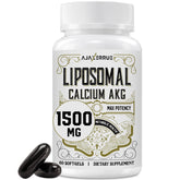 Ajaxerrue liposomale calcium-akg-bouteille: soutien énergétique et absorption améliorée.