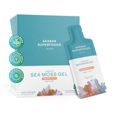 Akasha Superfoods gel mousse de mer irlandaise en sachets 15ml, pratique et facile à emporter