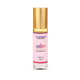 AL HASNAYN Amber Roll-On – Bouteille compacte pour une tenue parfum durable.