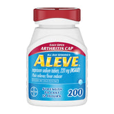 Aleve CPLT 2DZ, bouteille ergonomique, facile à saisir pour soulager la douleur.