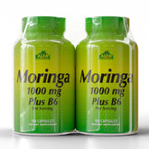 ALFA VITAMINS Moringa : bouteille et étiquette, soutien potentiel à l'énergie quotidienne.