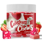 Allcoovita gommes Colostrum, bouteille 60 portions, soutien quotidien au bien-être.