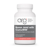 Bouteille Allergy Research Group Boron Joint avec CurcuWIN, soutien des articulations au quotidien