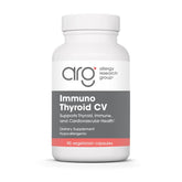 Allergy Research Group Immuno Thyroid CV — bouteille montrant un soutien thyroïdien potentiel et immunitaire
