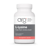 Allergy Research Group L-Lysine: gélules dans une bouteille, soutien potentiel à l’absorption du calcium.