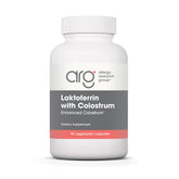 Laktoferrine Allergy Research Group — bouteille avec capsules végétales et soutien potentiel immunitaire