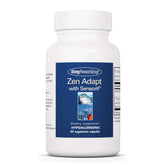Zen Adapt dAllergy Research Group – bouteille et capsules végétariennes offrant un soutien potentiel au calme.