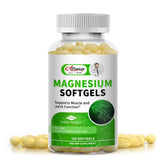 Alliwise Magnésium Glycinate, bouteille 180 capsules, soutien quotidien.