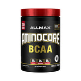 ALLMAX AminoCore — bouteille BCAA saveur White Grape pour récupération ciblée