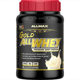 ALLMAX Gold AllWhey emballage vanille française, prêt à l'emploi après l'entraînement