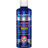 ALLMAX L-Carnitine liquide 1500 mg bouteille – énergie sans stimulant pour l'entraînement