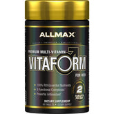 ALLMAX Vitaform Premium: bouteille du complément pour l énergie quotidienne.