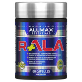 ALLMAX R+ALA bouteille-gelules, soutien potentiel à l apport de nutriments pendant l effort.