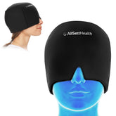AllSett Health Cap sur la tête offrant un soulagement migraine et couverture complète