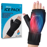 AllSett Health poignet glace thérapie double pour soulager l'inconfort.