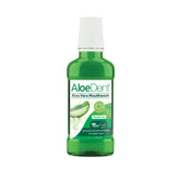 Aloe Dent - Bouteille rinçage menthe pour une haleine fraîche durable.