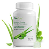 AloeCure bouteille de capsules pratique pour une supplémentation digestive au quotidien