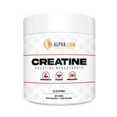 ALPHA LION Créatine Monohydrate en bouteille, soutien à la force musculaire