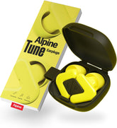 Bouchons Alpine Tune avec étui, pratique pour les sorties nocturnes.