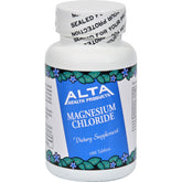 Tablettes Alta Health chlorure de magnésium – bouteille pour un apport quotidien pratique