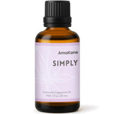 AmaKane Simply est une bouteille ambrée 30 ml, parfum durable pour diffusion et senteurs maison.