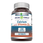 Amazing Formulas Calcium D3 – bouteille de comprimés pour un apport quotidien pratique