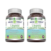 Amazing Formulas L-Arginine/L-Citrulline, comprimés en bouteille, facile à intégrer à votre routine.