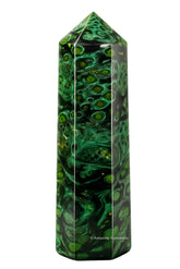 Amazing Gemstone Kambaba Jasper pointe cristal pour énergie revitalisante.