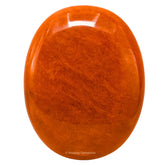 Amazing Gemstone: pierre-palme-jaspe-chocolat, idéale pour la méditation et le massage.